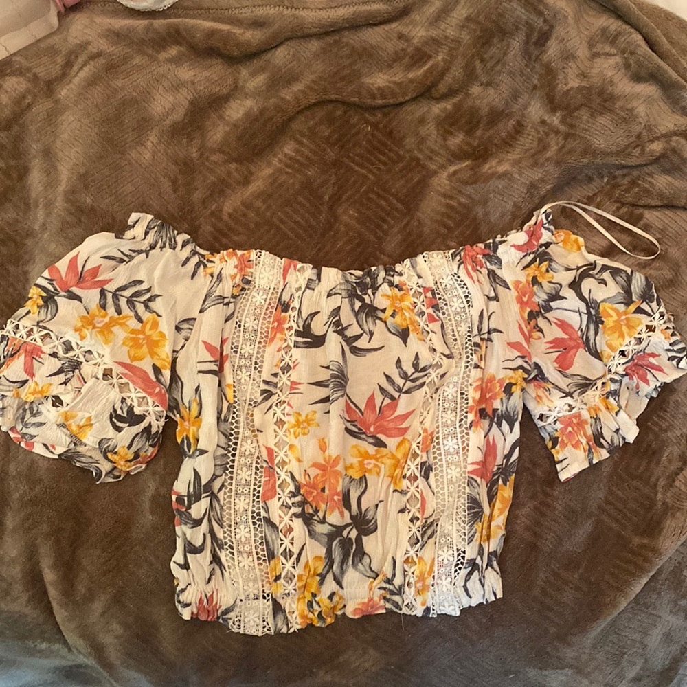 Cute off the shoulder shirt